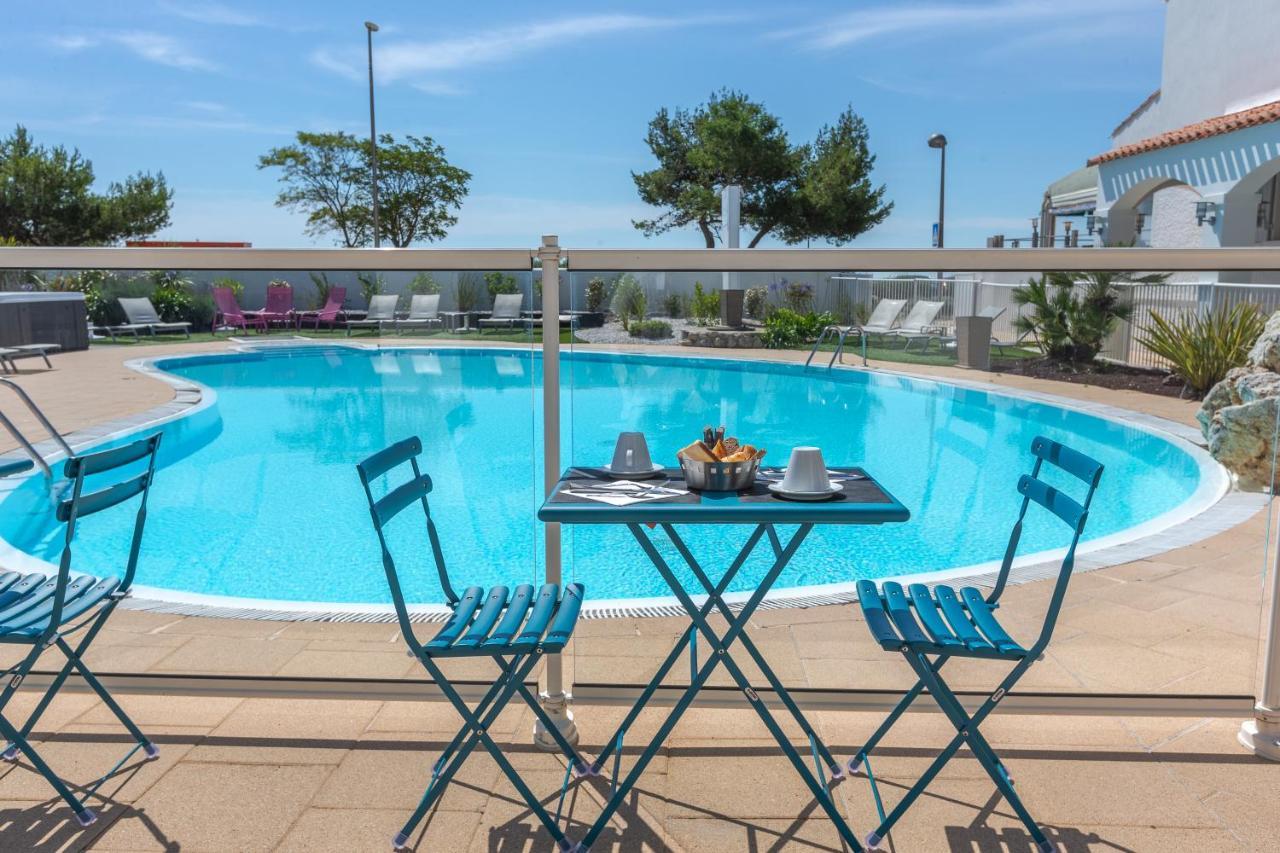 Hotel Restaurant Le Grand Large - Face A La Plage - Ile De Re Rivedoux-Plage Ngoại thất bức ảnh