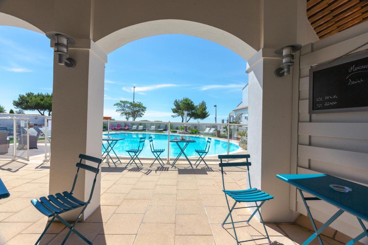 Hotel Restaurant Le Grand Large - Face A La Plage - Ile De Re Rivedoux-Plage Ngoại thất bức ảnh
